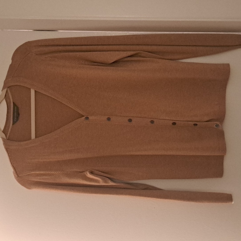 Denver Hayes Button Up Camel Cardigan